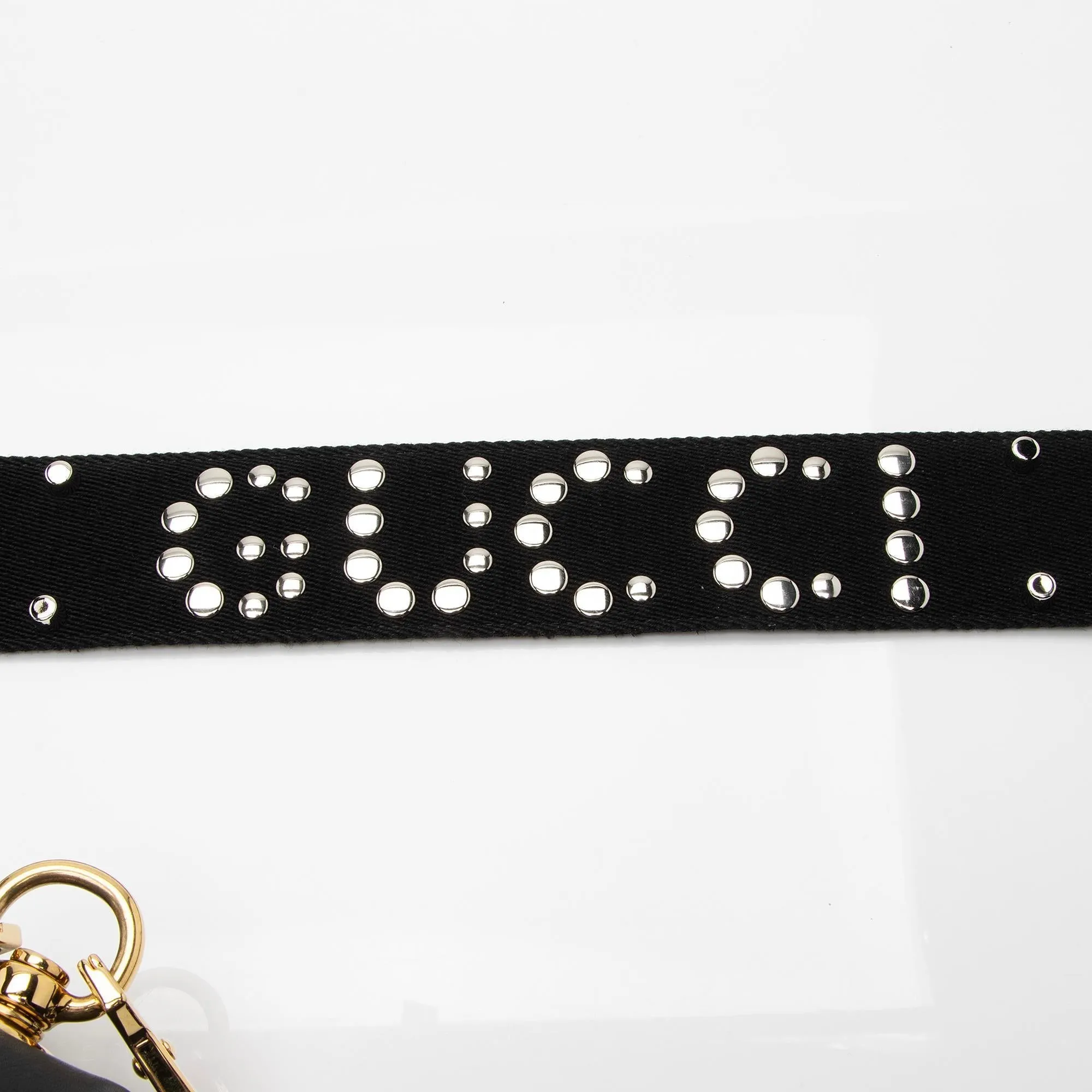 Gucci Leather Studded Blondie Top Handle Medium Shoulder Bag (SHF-R9Ze9C)