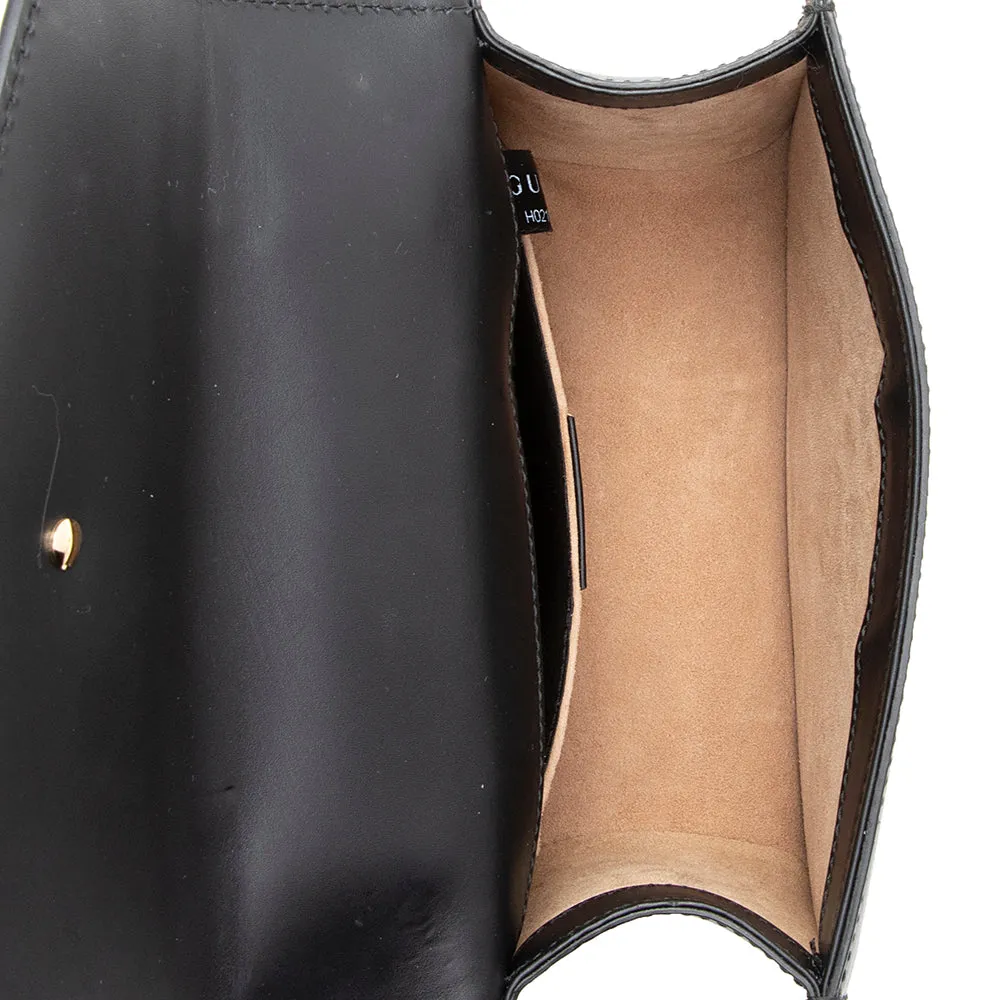 Gucci Leather Sylvie Small Shoulder Bag - FINAL SALE (SHF-19031)