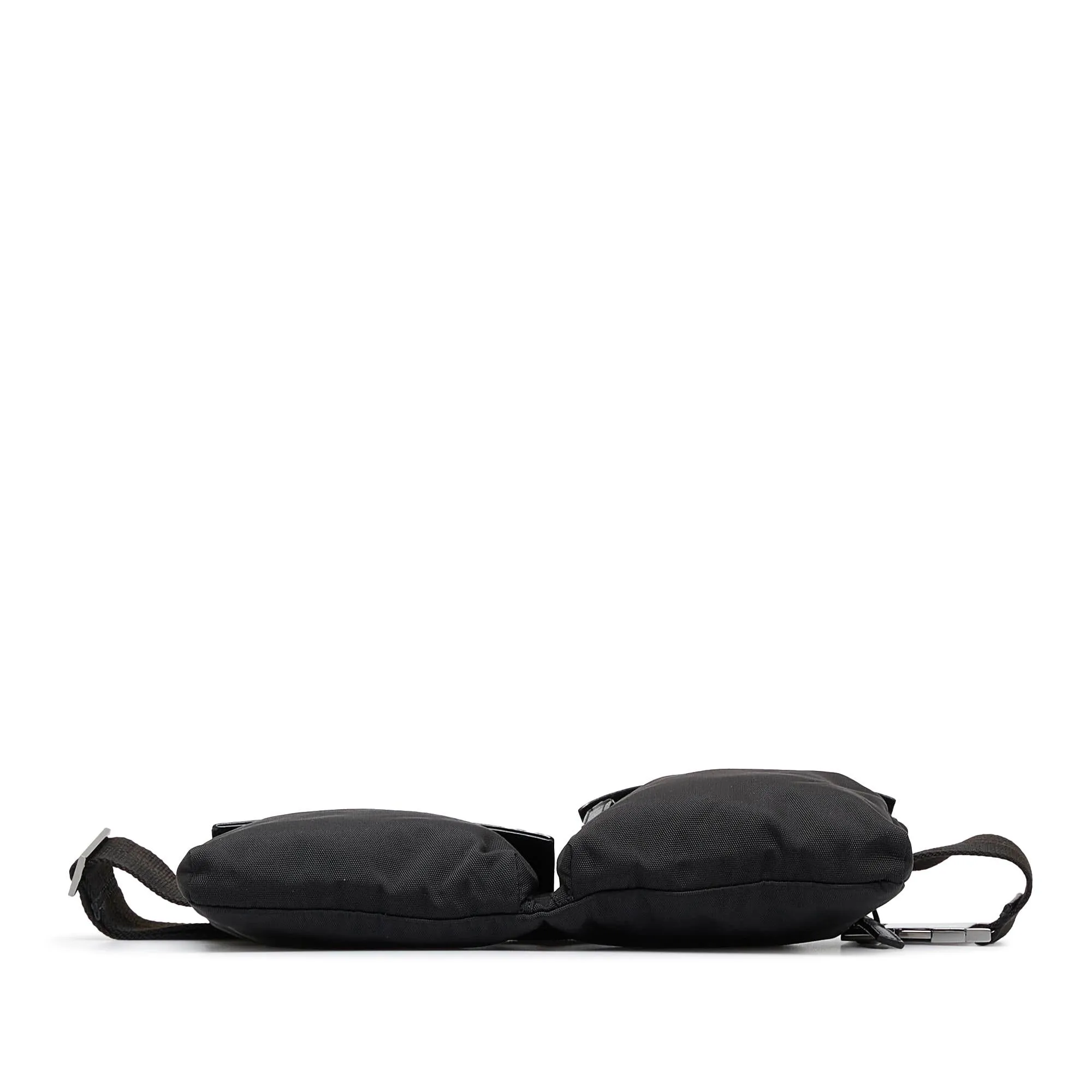 Gucci Nylon Double Pocket Belt Bag (SHG-CAEYaO)