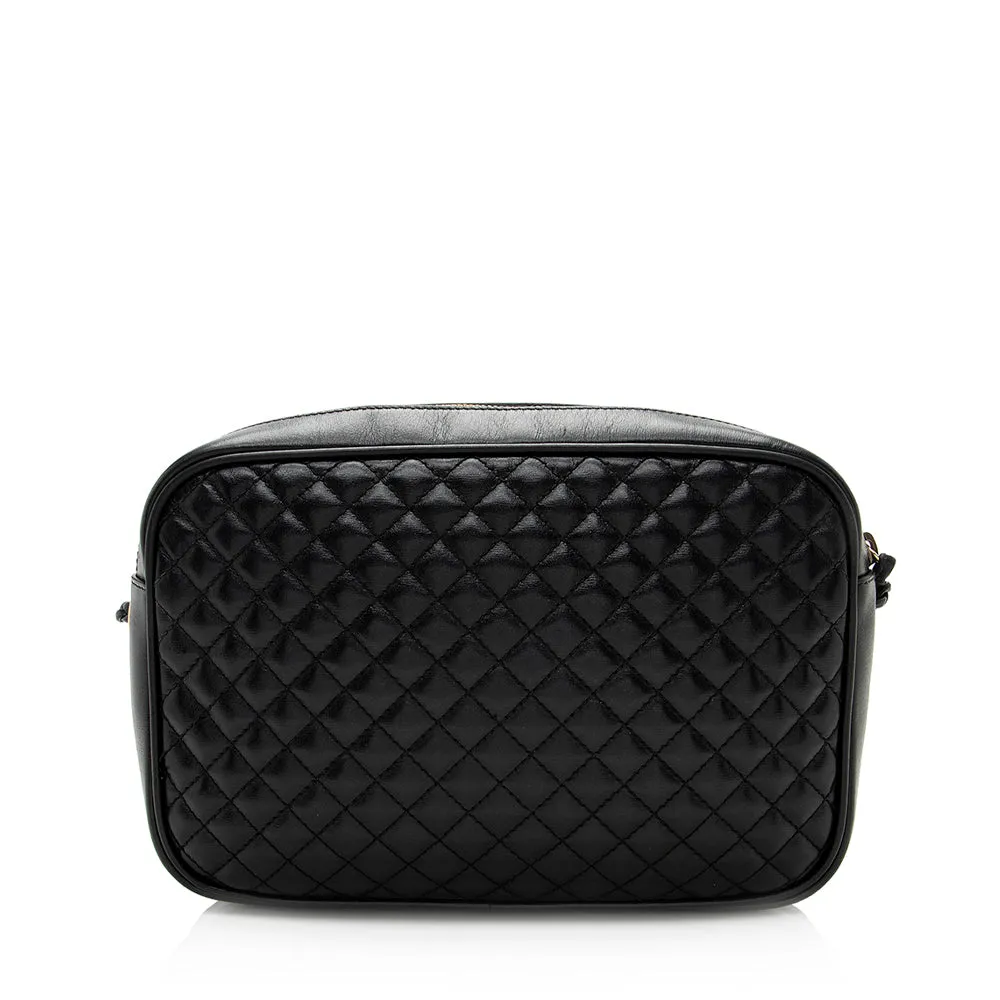 Gucci Quilted Leather Trapuntata Small Shoulder Bag (SHF-20469)