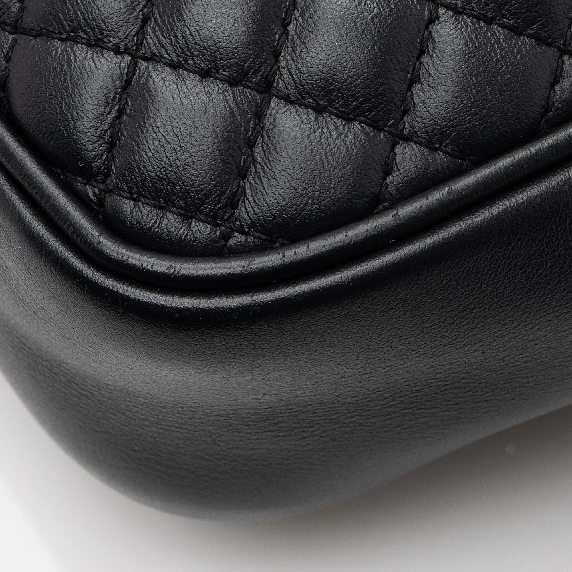 Gucci Quilted Leather Web Trapuntata Small Shoulder Bag - FINAL Sale (SHF-22403)