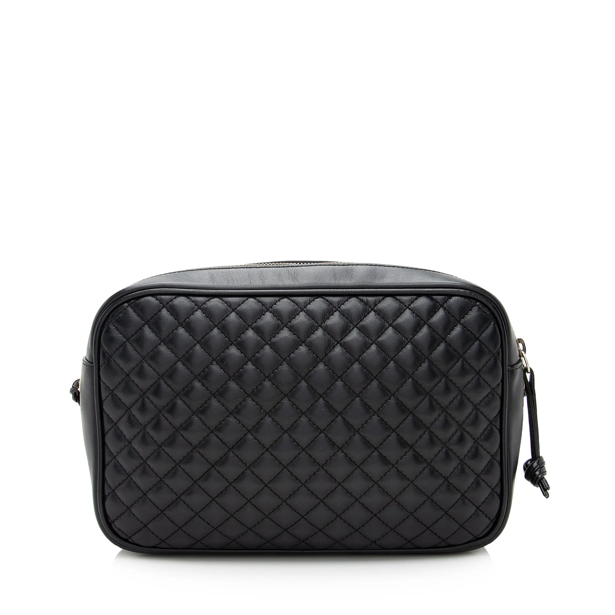 Gucci Quilted Leather Web Trapuntata Small Shoulder Bag - FINAL Sale (SHF-22403)