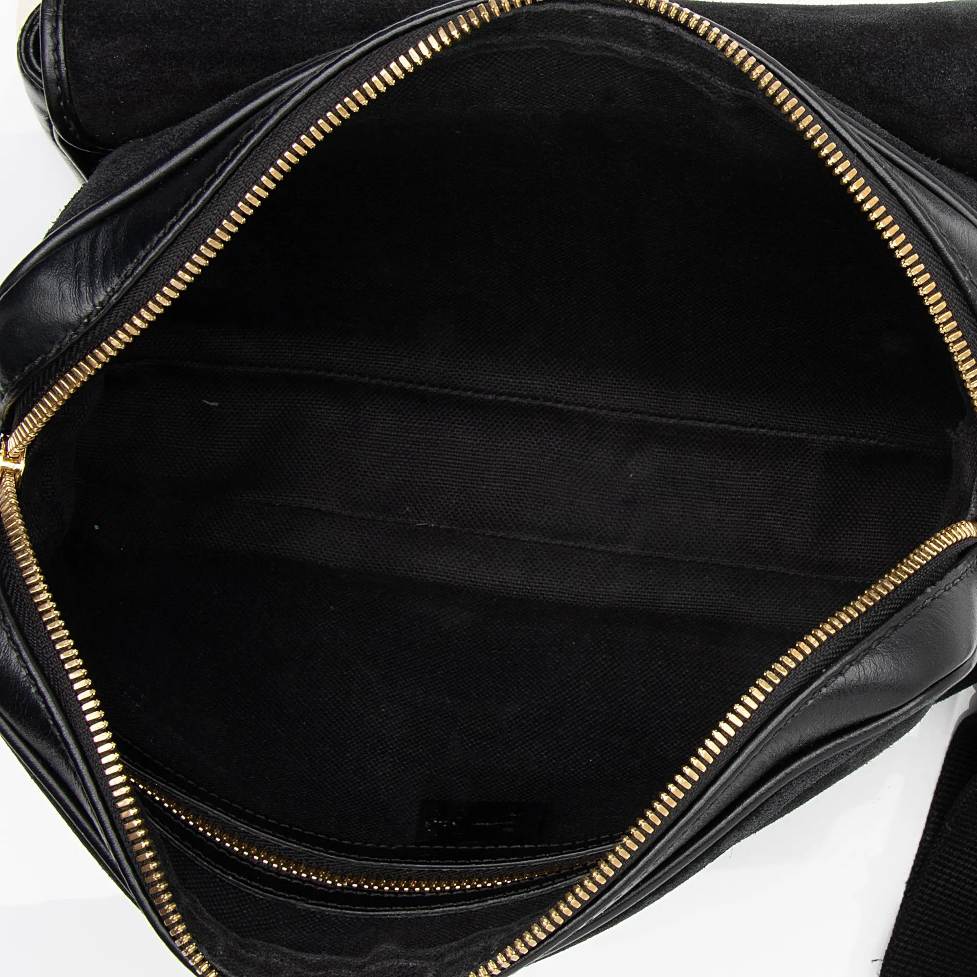 Gucci Suede Interlocking G Morpheus Messenger Bag (SHF-23645)
