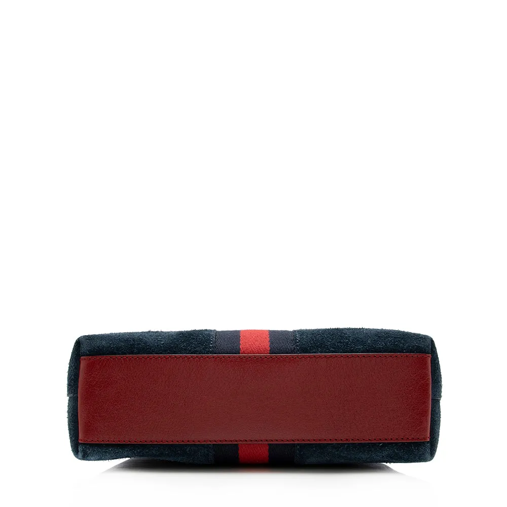Gucci Suede Ophidia Dome Small Shoulder Bag (SHF-15731)