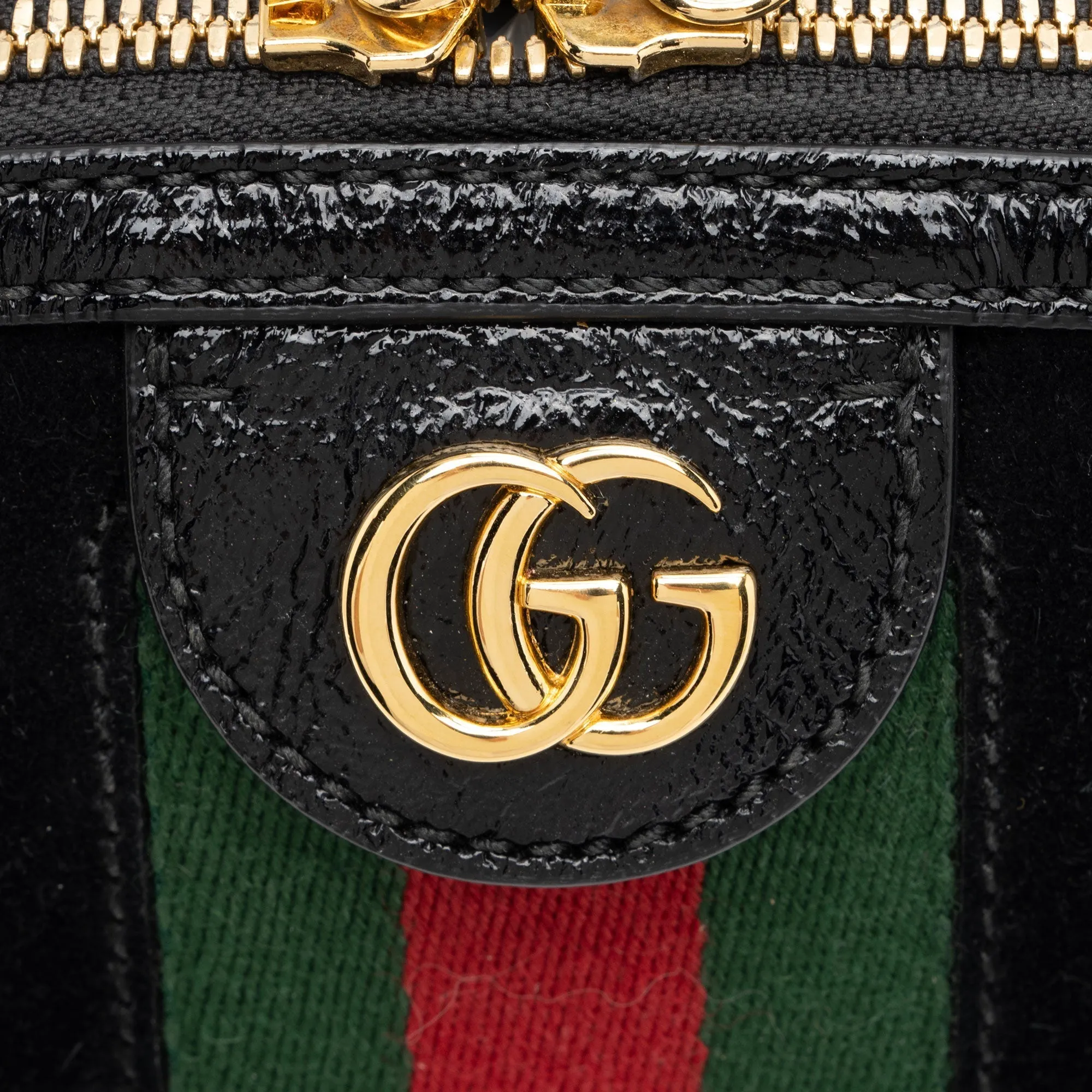 Gucci Suede Ophidia Dome Small Shoulder Bag (SHF-CFe9gy)