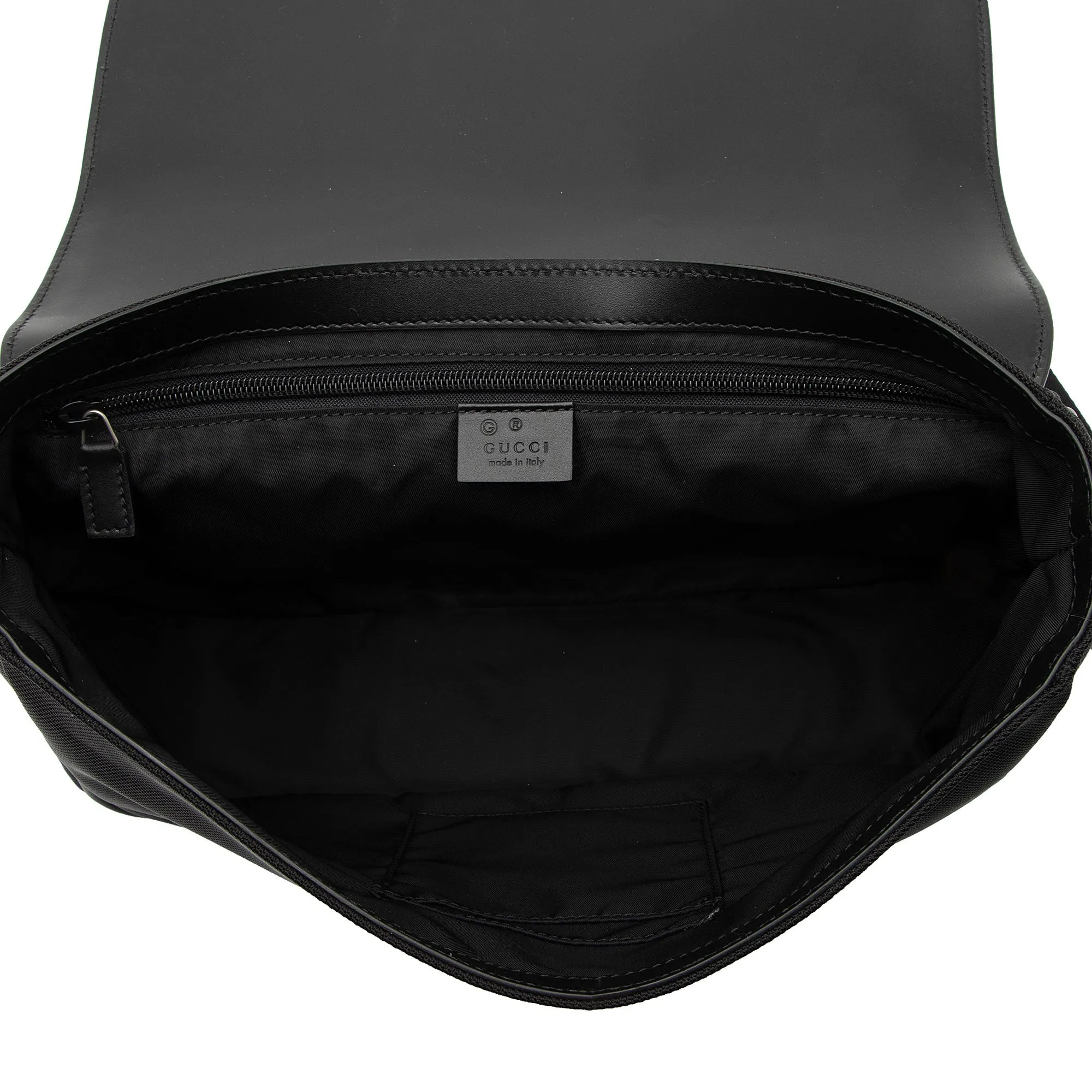 Gucci Techno Canvas Web Flap Messenger Bag (SHF-TK0IAS)