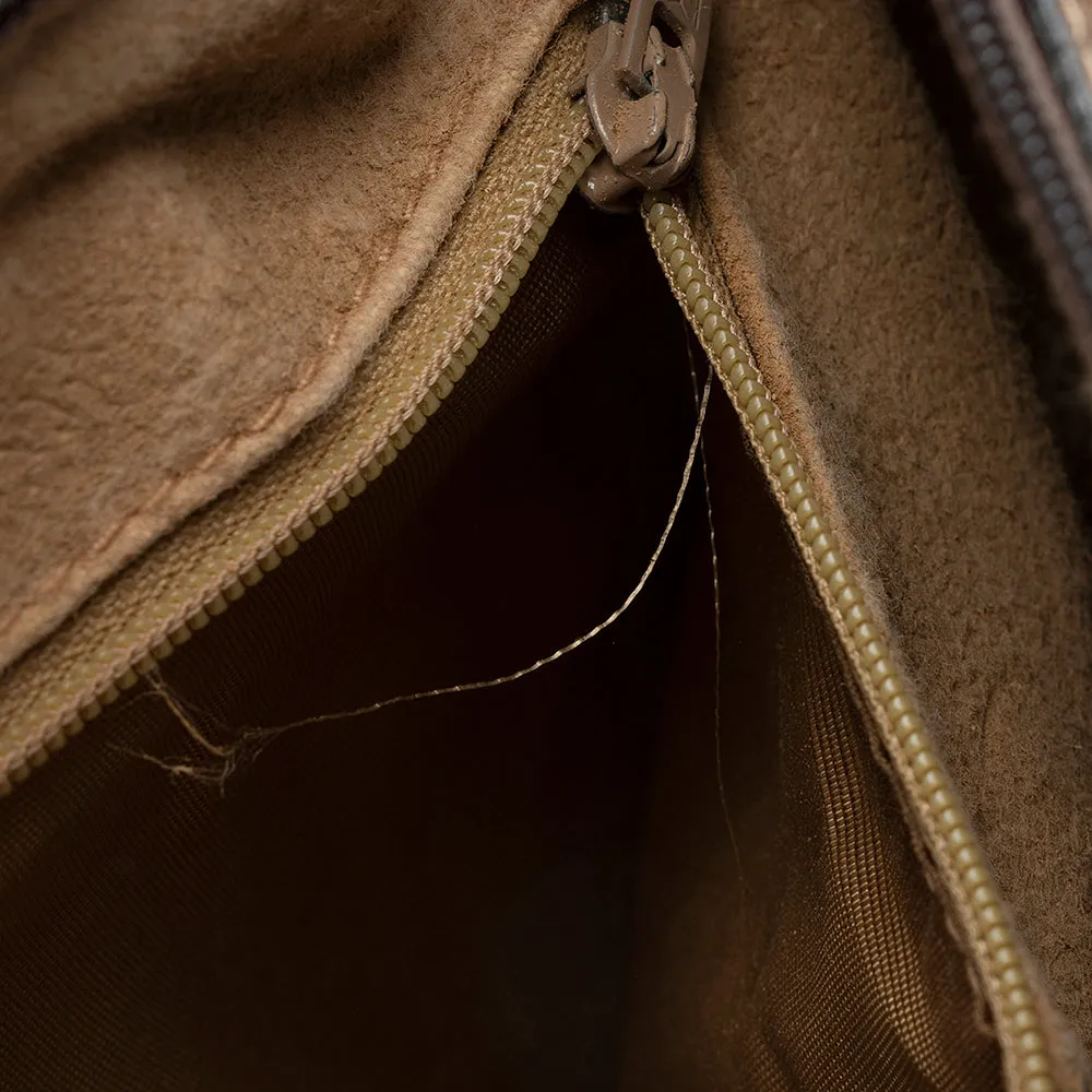 Gucci Vintage GG Plus Web Shoulder Bag - FINAL SALE (SHF-21509)