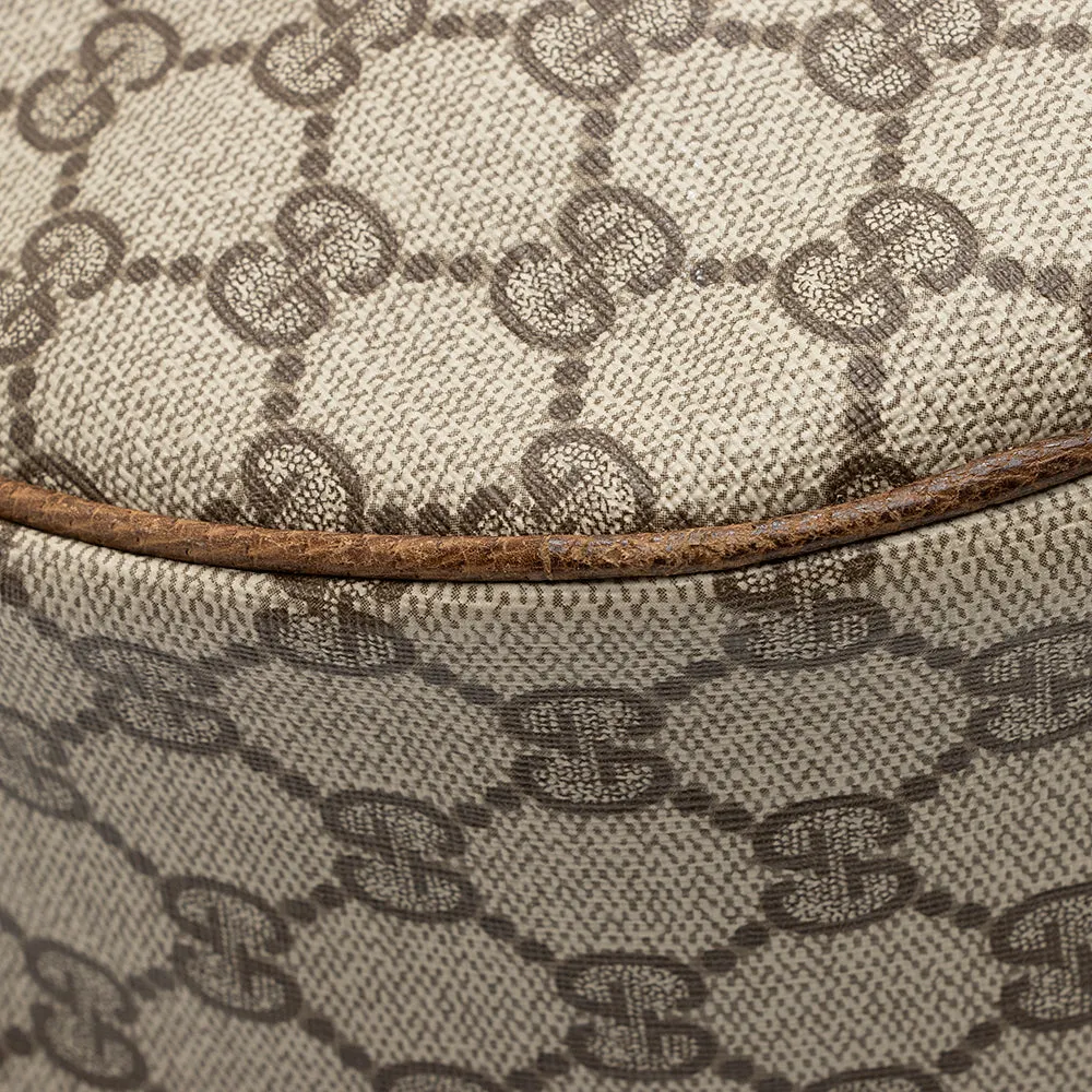 Gucci Vintage GG Plus Web Shoulder Bag - FINAL SALE (SHF-21509)