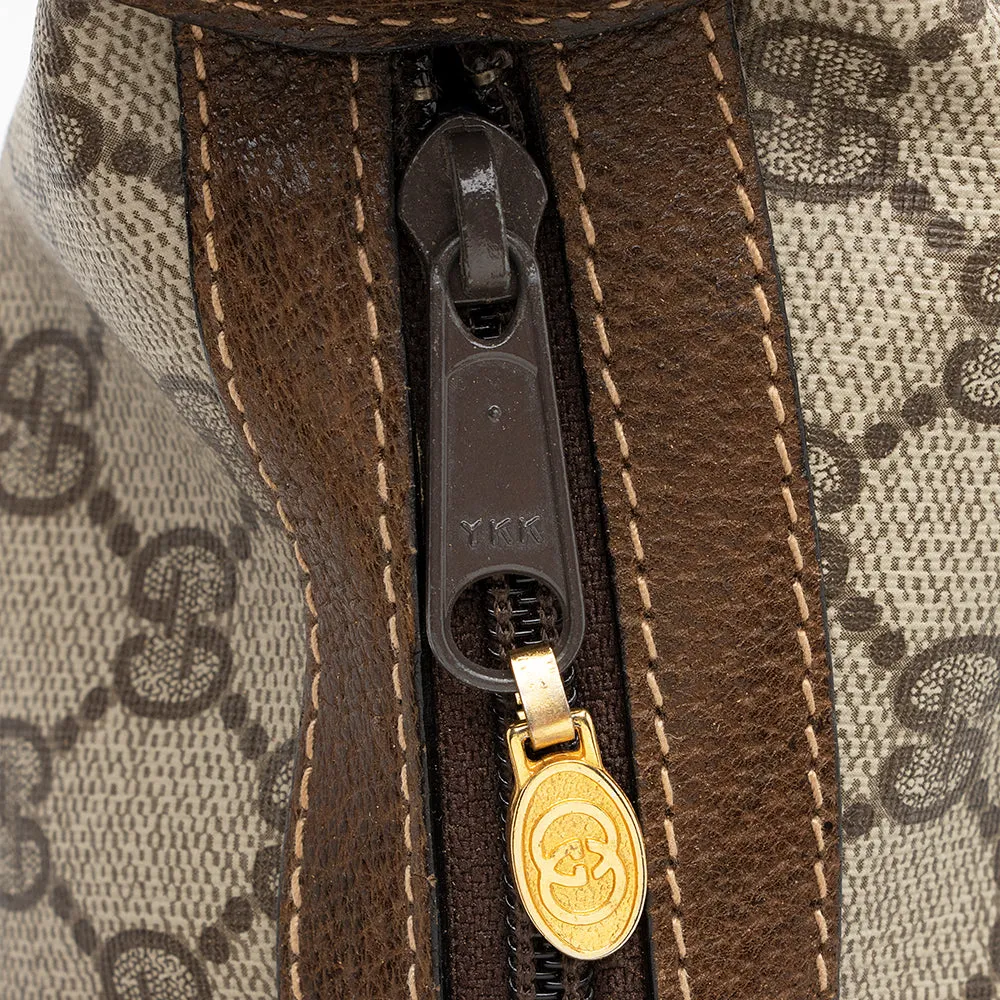 Gucci Vintage GG Plus Web Shoulder Bag - FINAL SALE (SHF-21509)