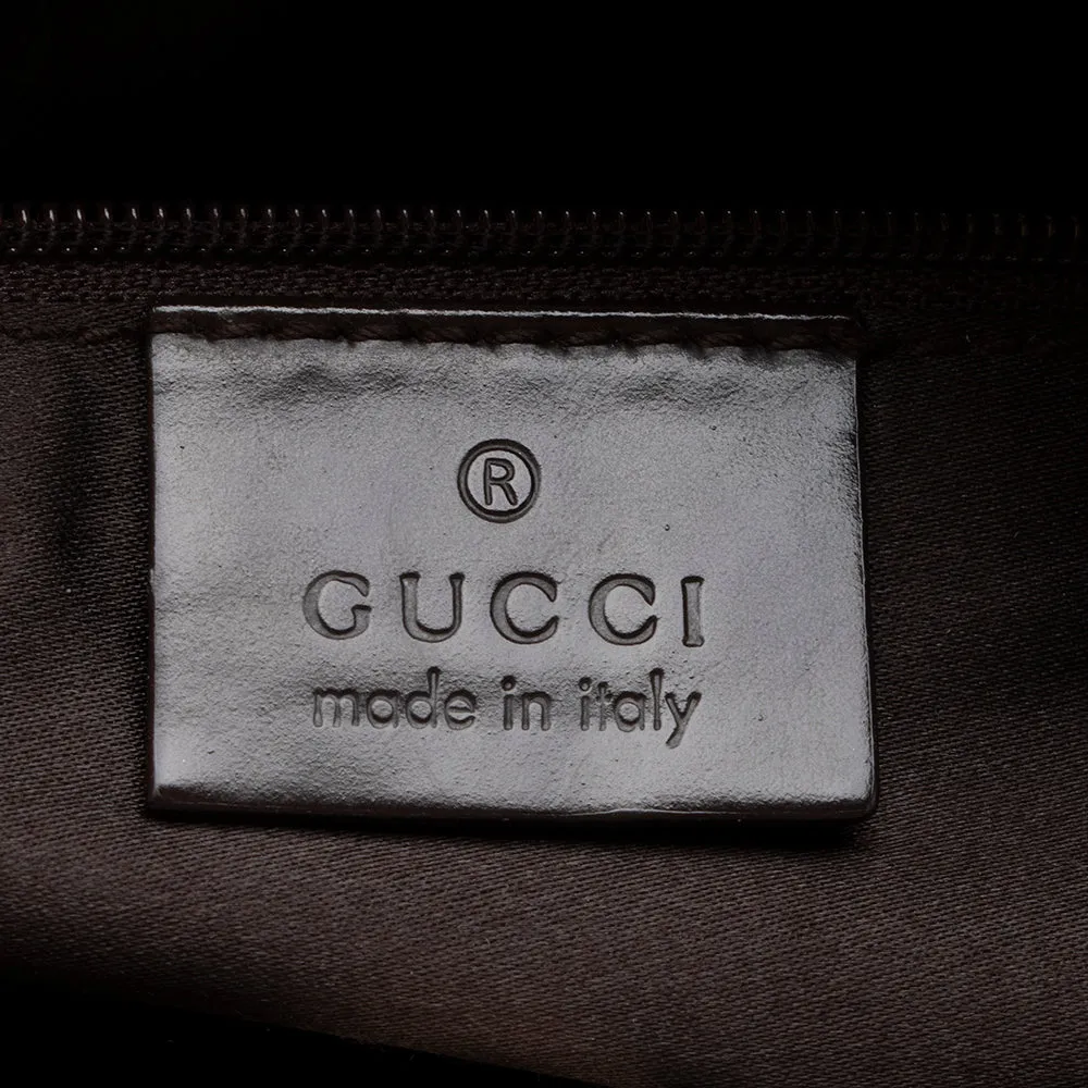 Gucci Vintage Leather Shoulder Bag - FINAL SALE (SHF-14627)
