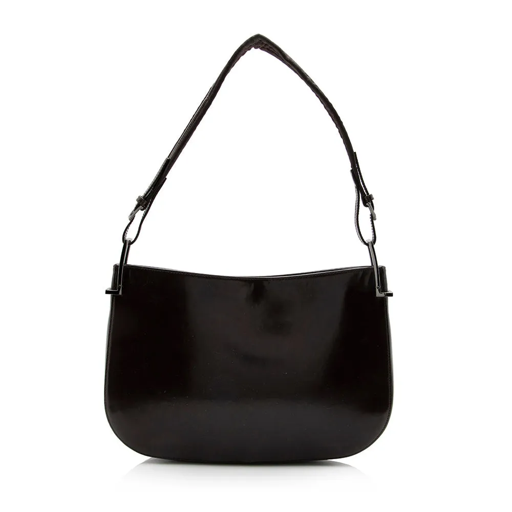 Gucci Vintage Leather Shoulder Bag - FINAL SALE (SHF-14627)
