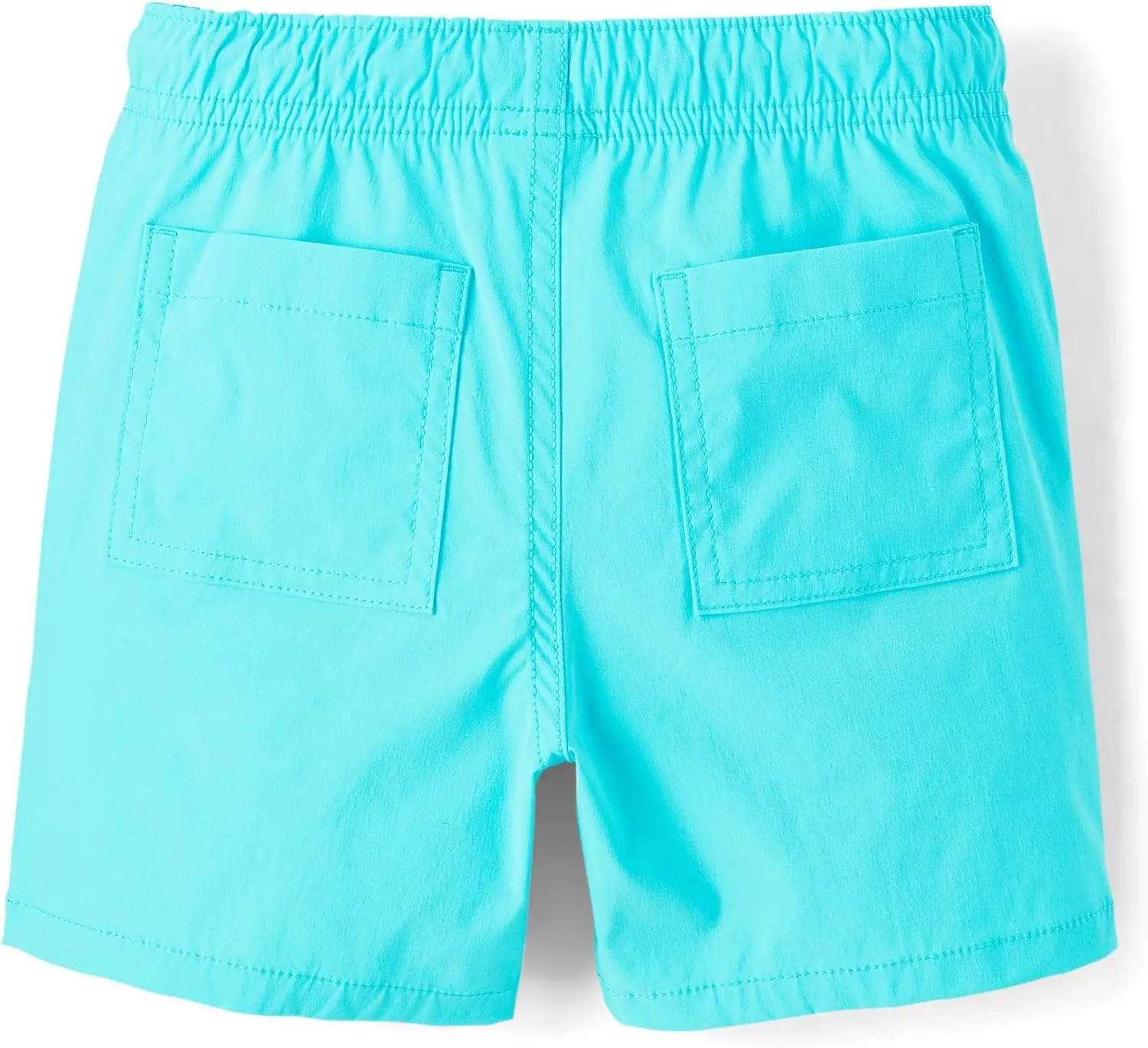 Gymboree Boys' and Toddler Quick Dry Tie Front Jogger Shorts
