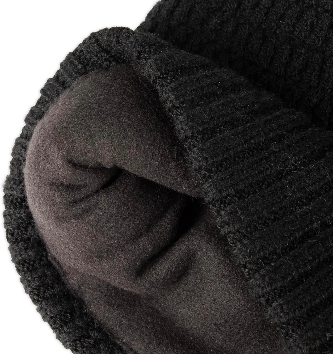 Haggar Men's Knit Cuffed Beanie Hat