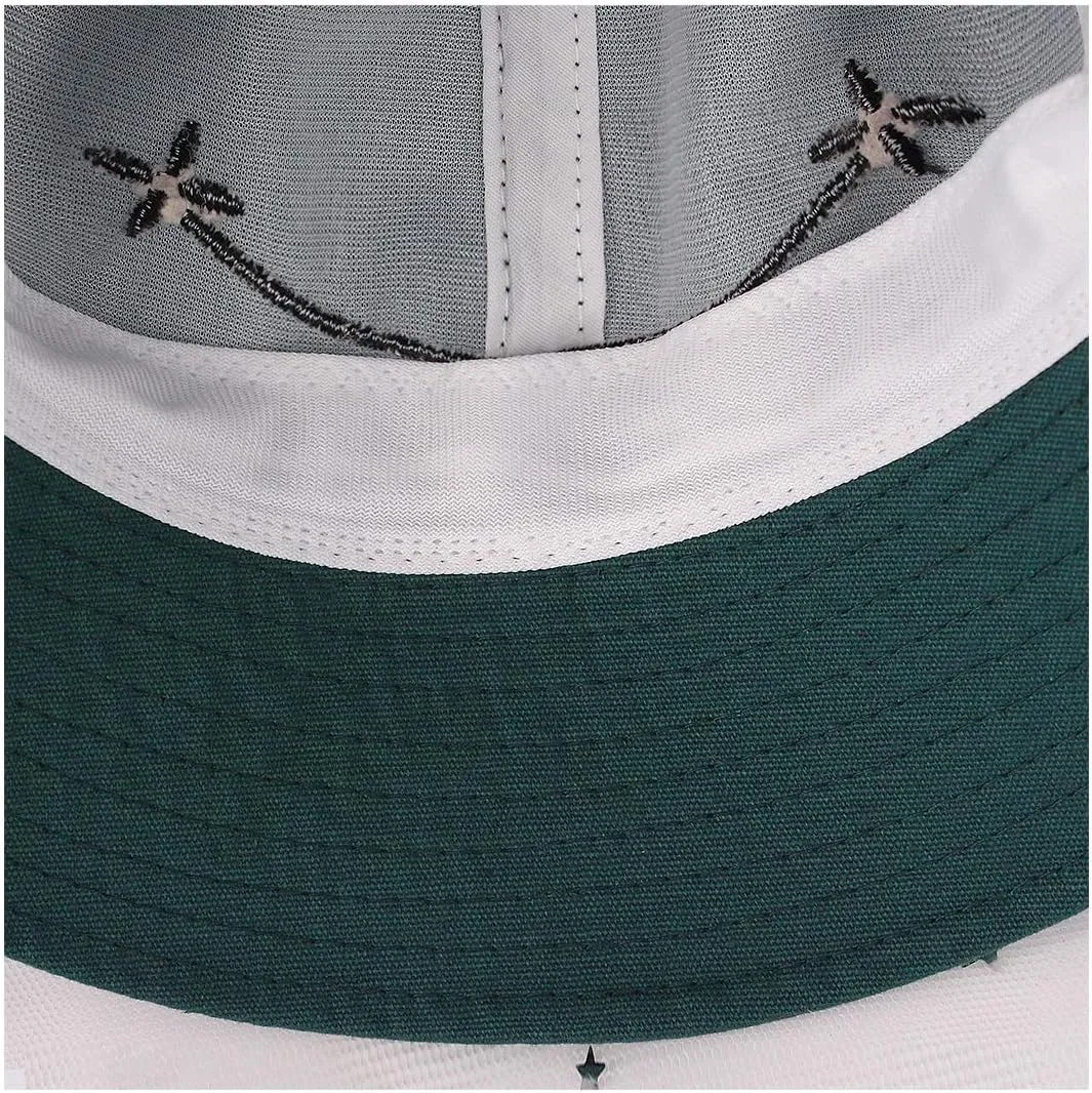 Haoohu Adults Frog Cotton Bucket Cap - Fisherman Beach Festival Sun Hat for Dress up Party