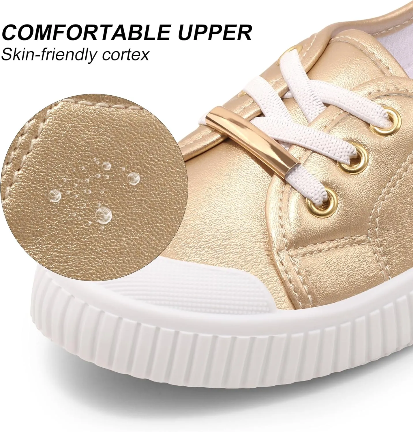 Harvest Land Womens Canvas Low Top Sneakers Slip on Shoes for Women Fashion Walking Sneakers
