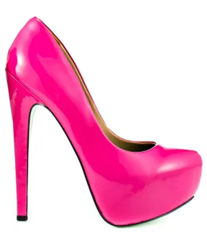 Hells Bells Patent Leather Platforms