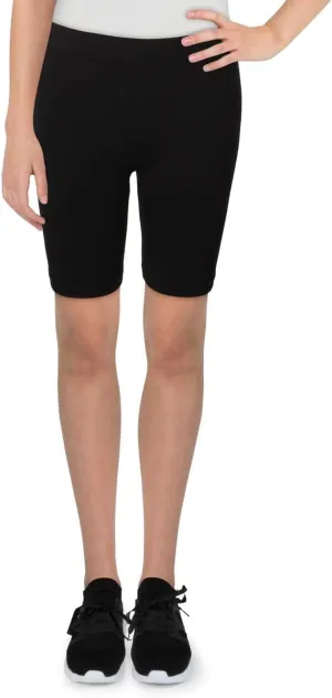 Helmut Lang Womens Black Stretch Active Wear Shorts XSS