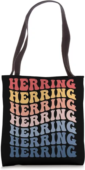 Herring Groovy Retro Tote Bag