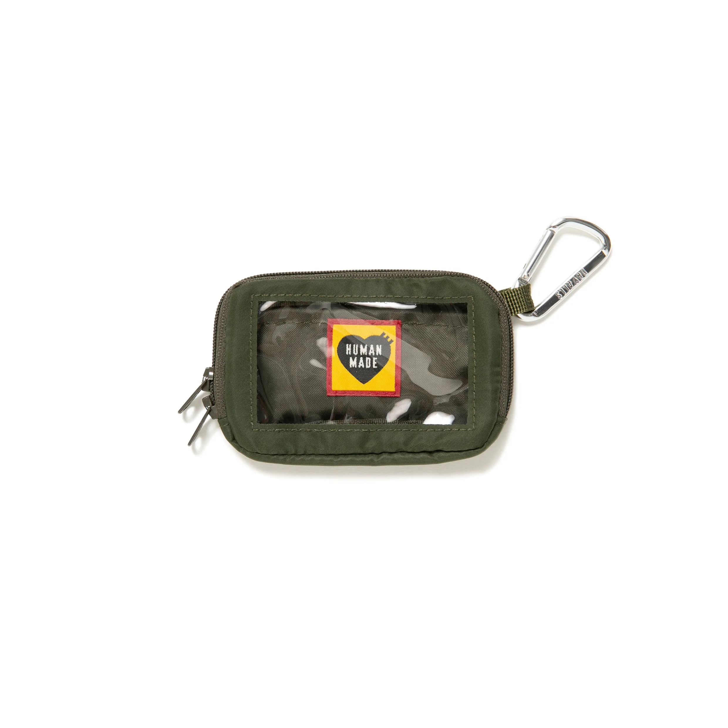 human made military card case (olive)