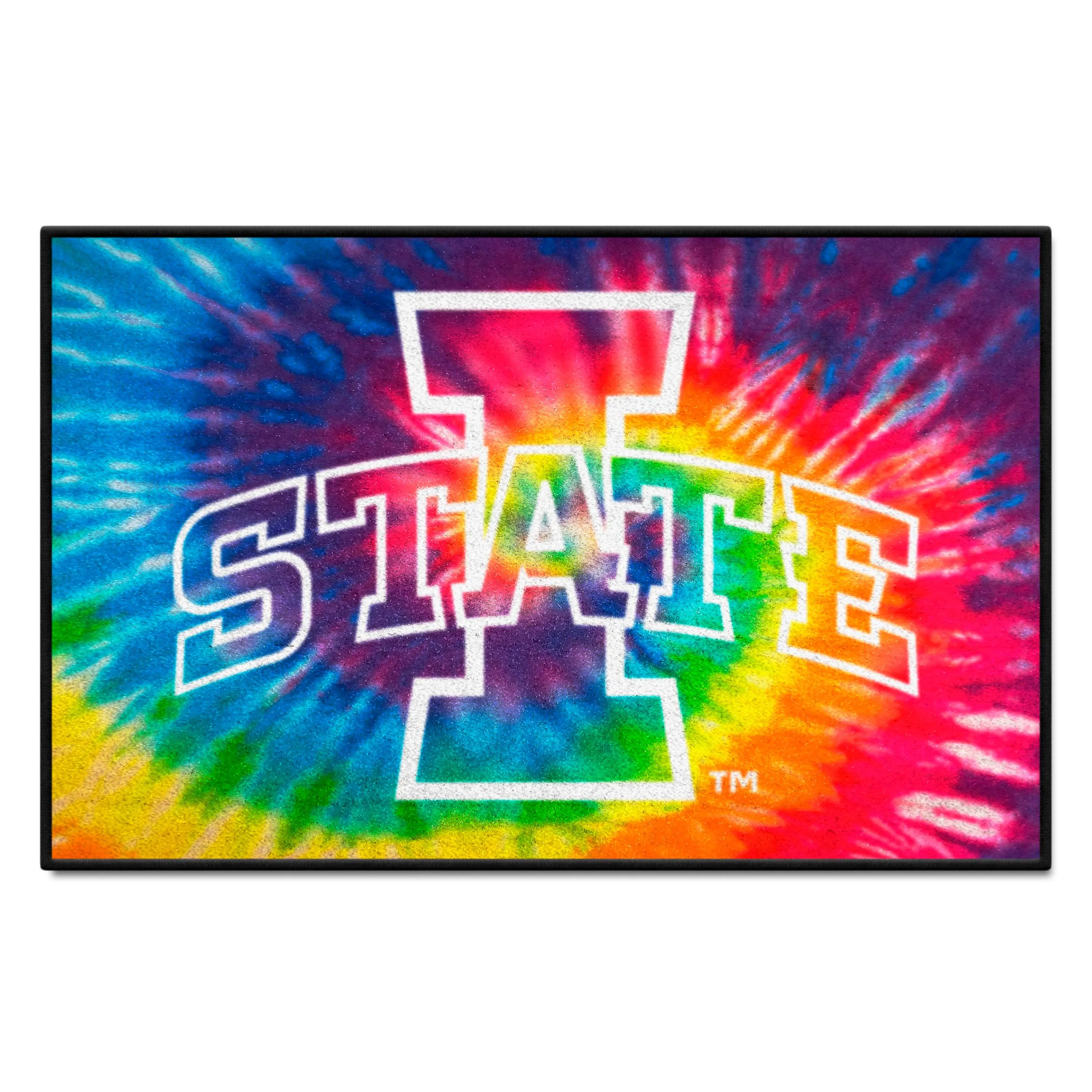 Iowa State University Starter Mat - Tie Dye
