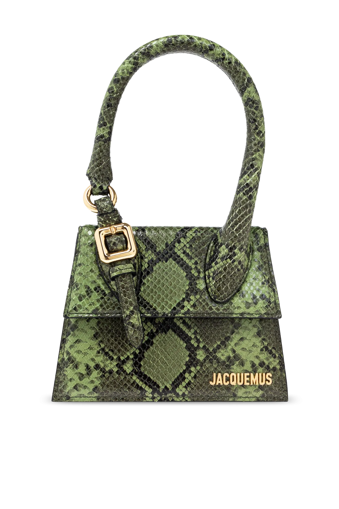Jacquemus Shoulder Bag 'Le Chiquito Moyen Boucle' in GREEN - UNI