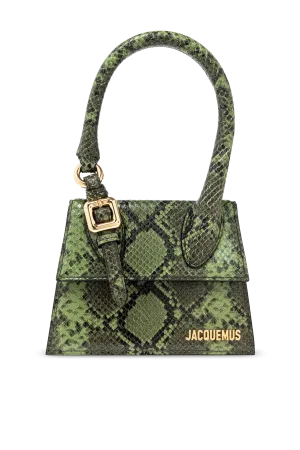 Jacquemus Shoulder Bag 'Le Chiquito Moyen Boucle' in GREEN - UNI
