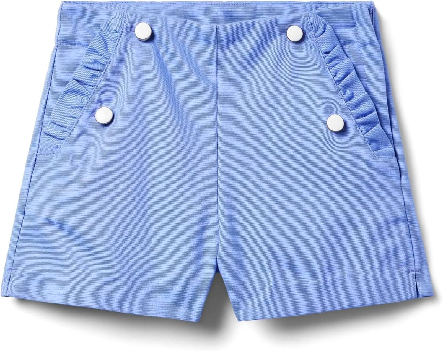 Janie and Jack Girls Canvas Tie Short (Toddler/Little Big Kids)