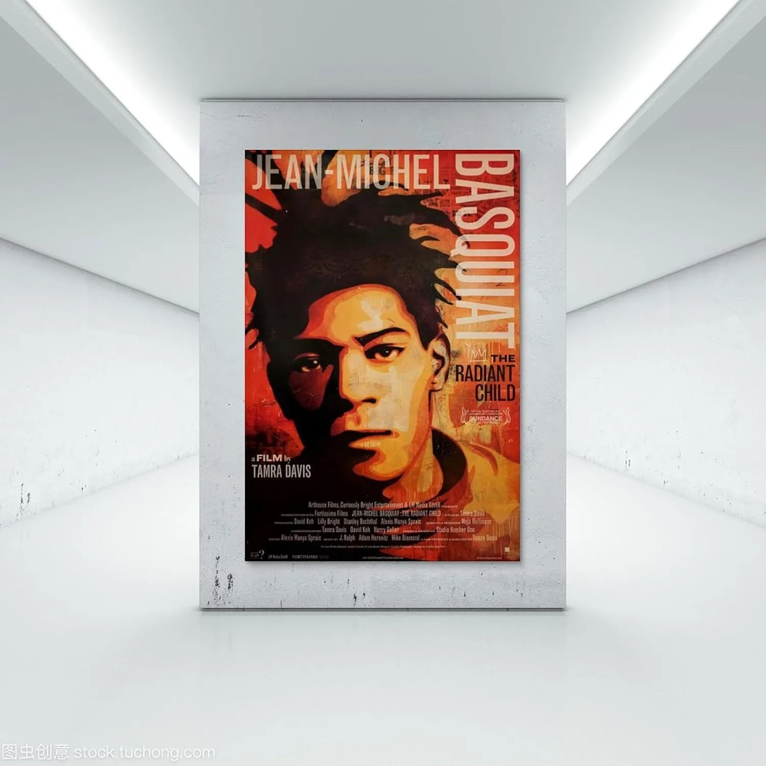 JEAN-MICHEL BASQUIAT THE RADIANT CHILD Movie Poster Canvas Wall Art Painting Living Room Decor 16x24inch(40x60cm)