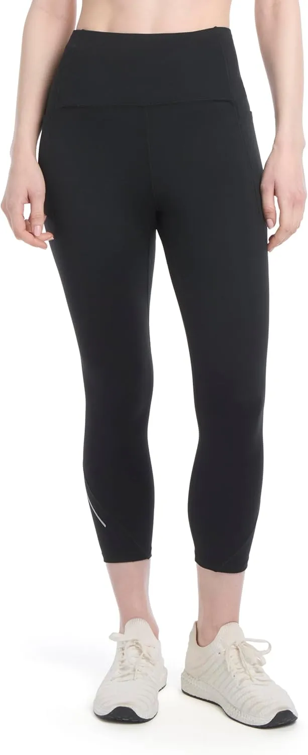 Jockey Women's Active Nylon Stealth Capri Leggings