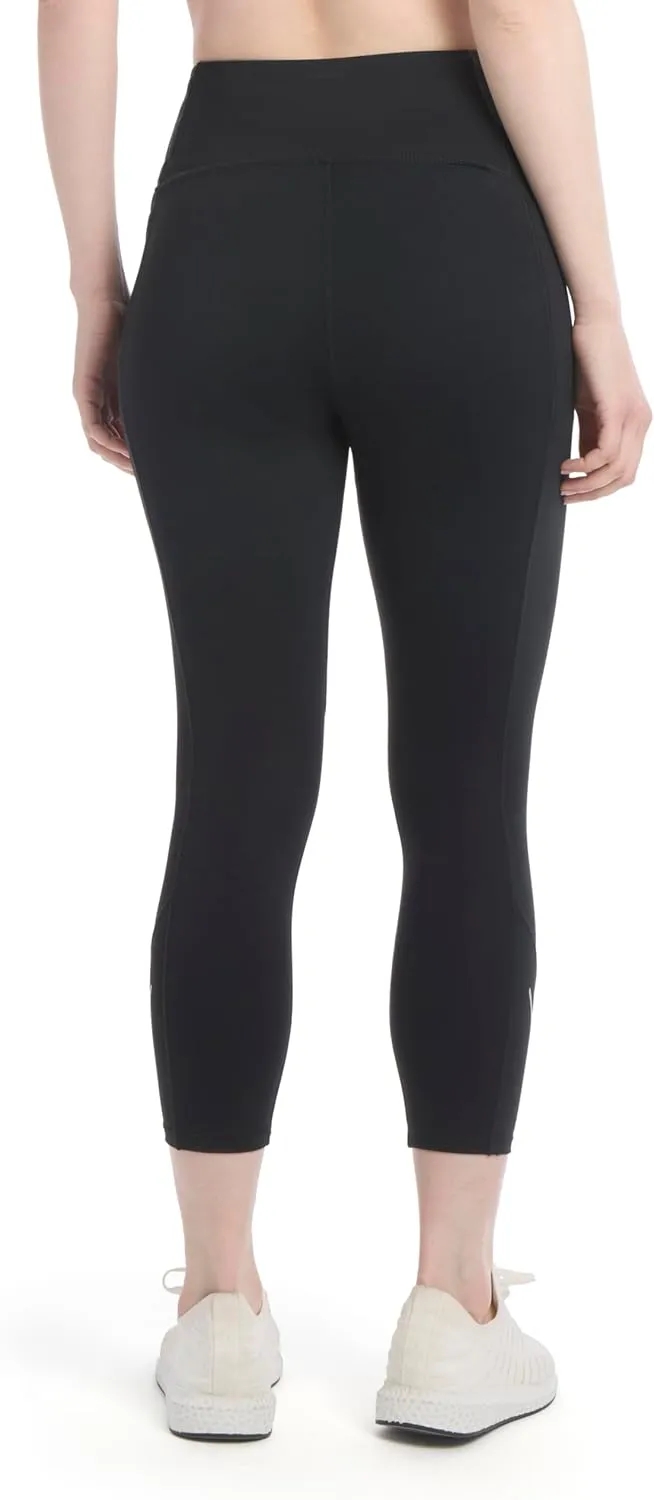 Jockey Women's Active Nylon Stealth Capri Leggings