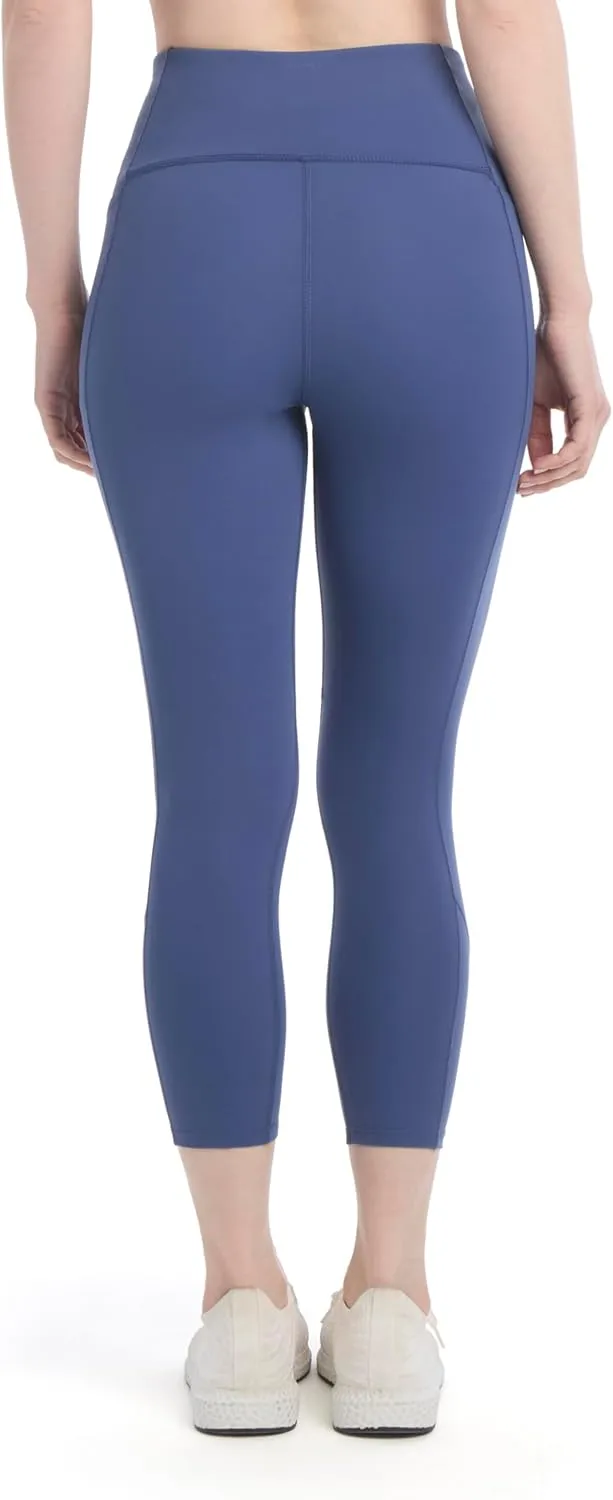 Jockey Women's Active Nylon Stealth Capri Leggings