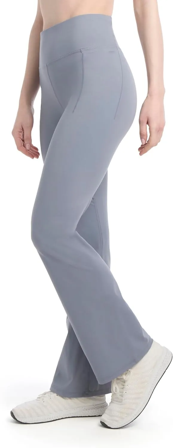 Jockey Women's Active Nylon Yoga Pants with Pocket