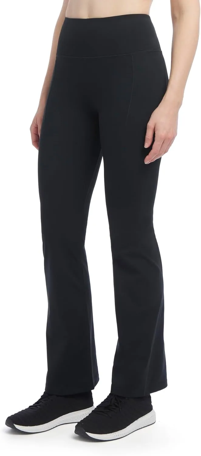 Jockey Women's Active Nylon Yoga Pants with Pocket