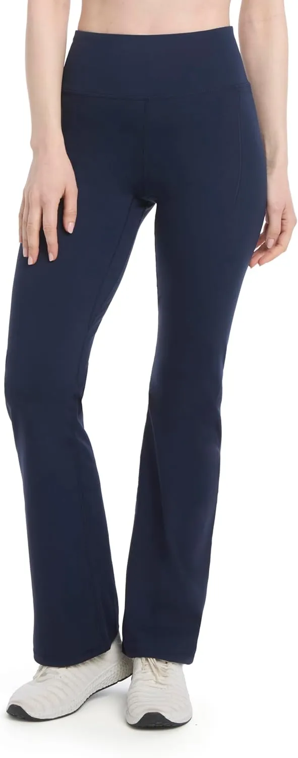 Jockey Women's Active Nylon Yoga Pants with Pocket