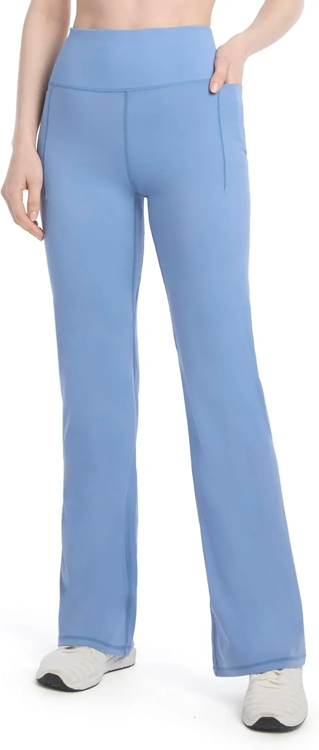 Jockey Women's Active Nylon Yoga Pants with Pocket