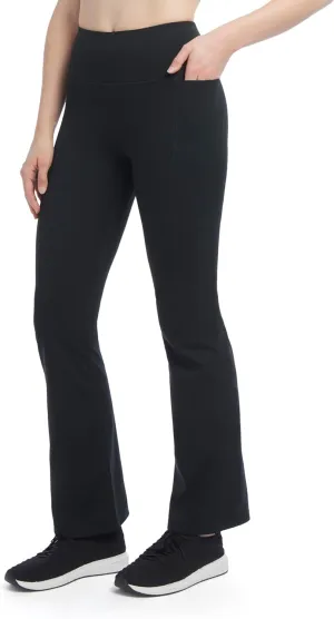 Jockey Women's Active Nylon Yoga Pants with Pocket
