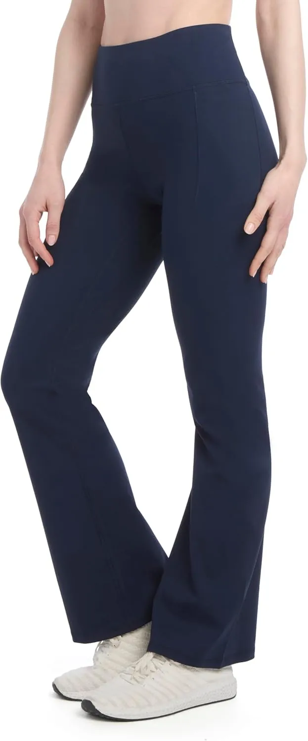 Jockey Women's Active Nylon Yoga Pants with Pocket
