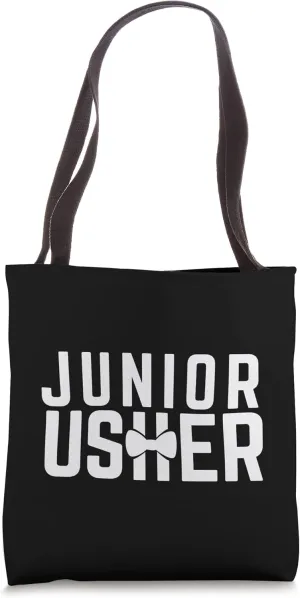 Junior Usher Ceremony Attendant Wedding Rehearsal Tote Bag