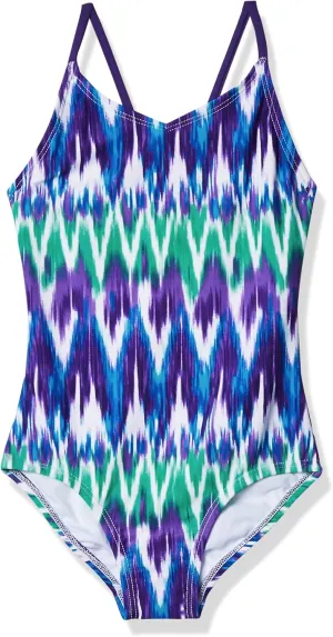 Kanu Surf Girls' Daisy Beach Sport one Piece Swimsuit