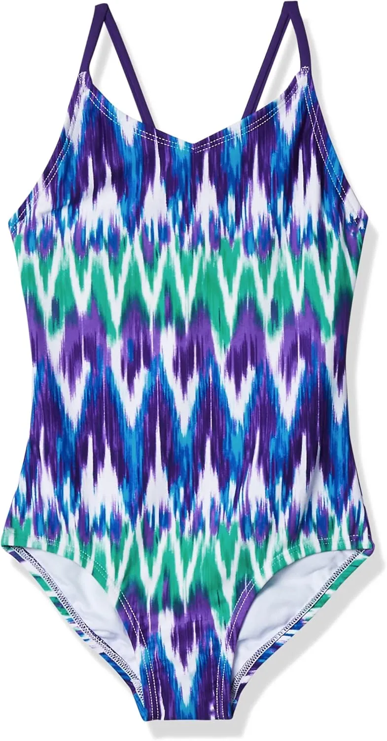Kanu Surf Girls' Daisy Beach Sport one Piece Swimsuit
