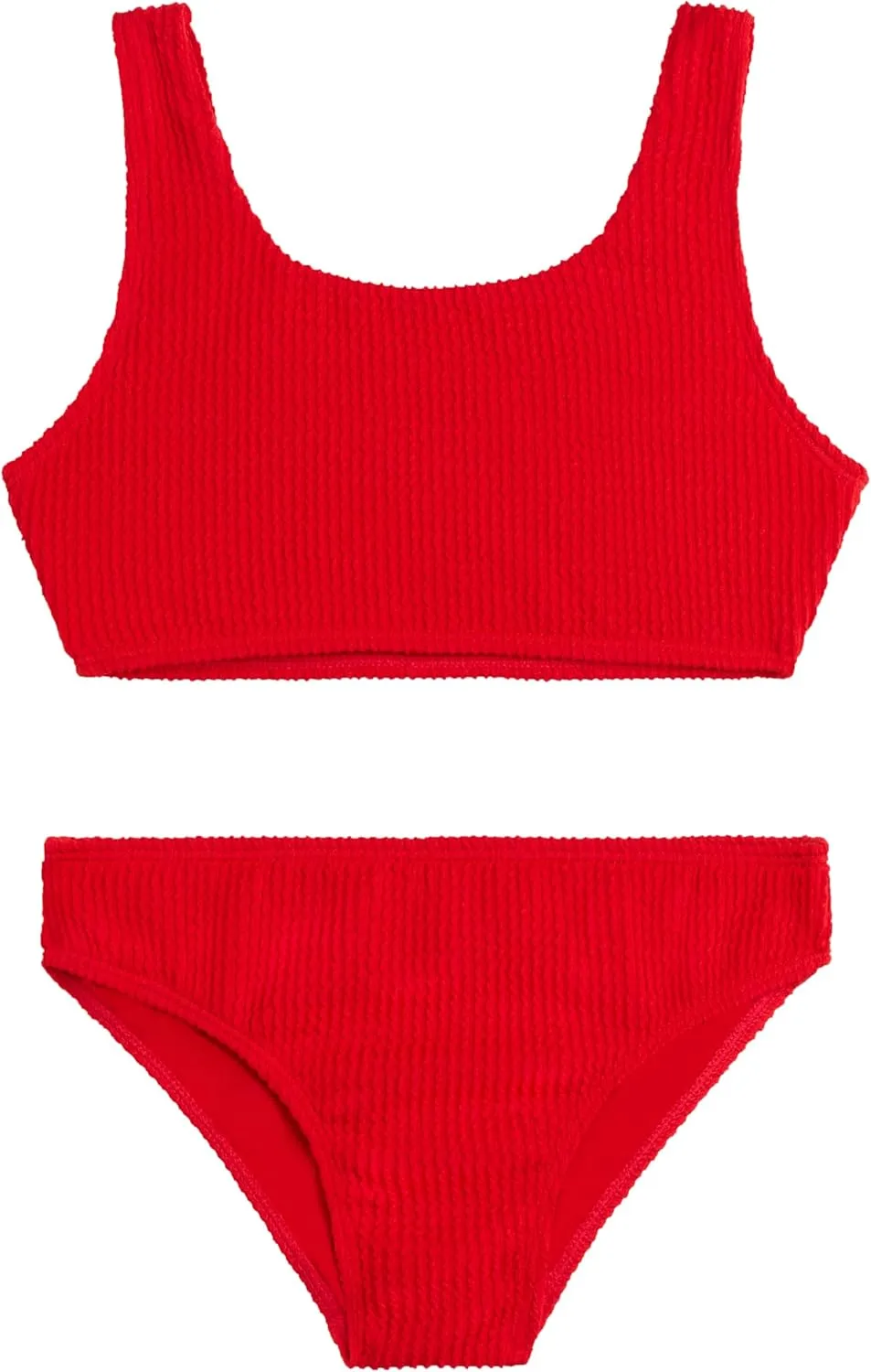 Kanu Surf Girls' Tammy Beach Sport Square Sun Bikini 2-Piece Swimsuit
