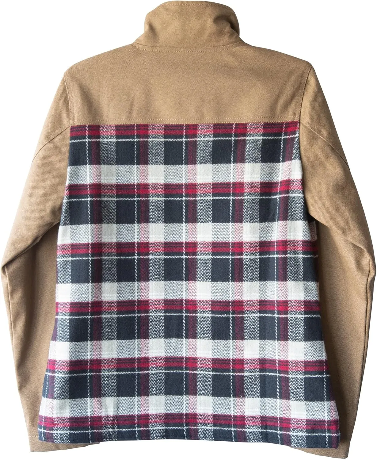 KAVU Highlands Women's Coat - Flannel Jacket Long Sleeve Insulated Button Coat