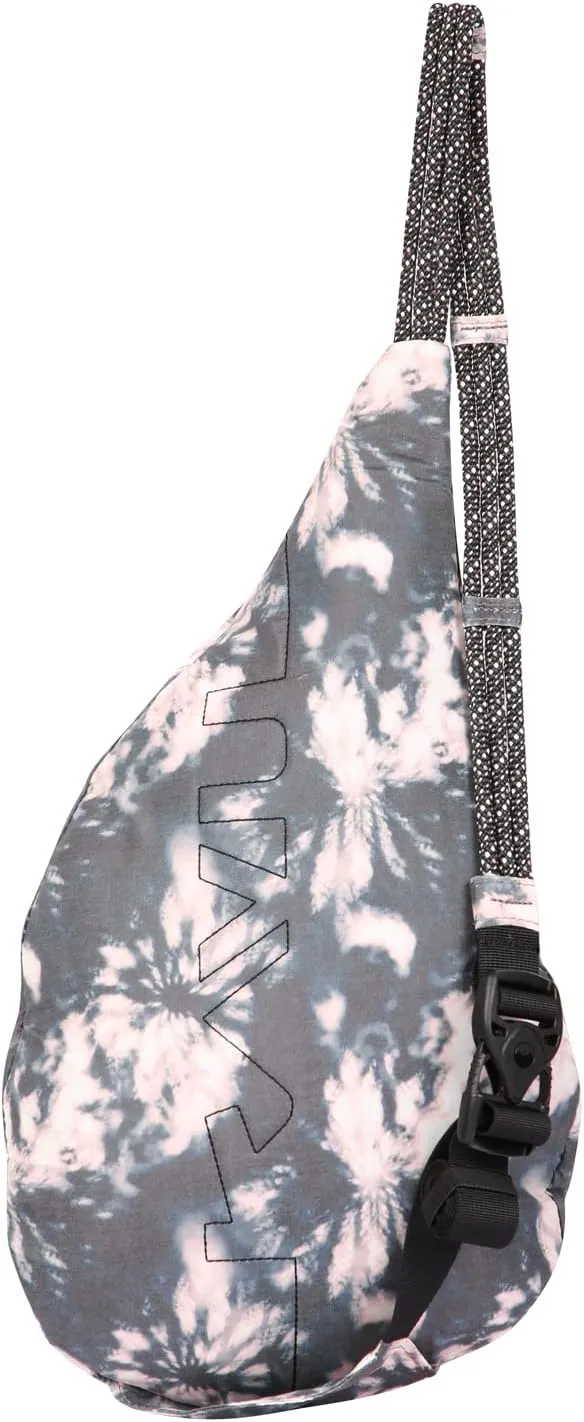 KAVU Mini Rope Sack Sling Crossbody Backpack - High Rise Tie Dye