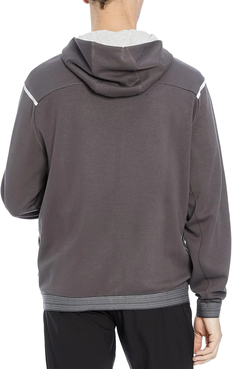 Kenneth Cole Men's Double-Faced Active Knit Zip Hoodie