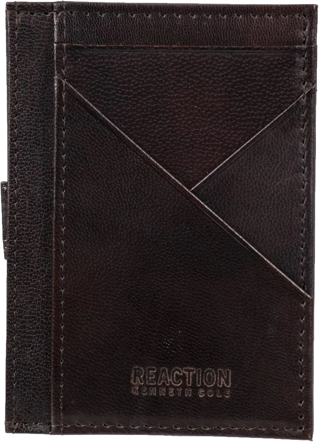 Kenneth Cole REACTION Men's RFID Extra Capacity Getaway Wallet, Brown, One Size