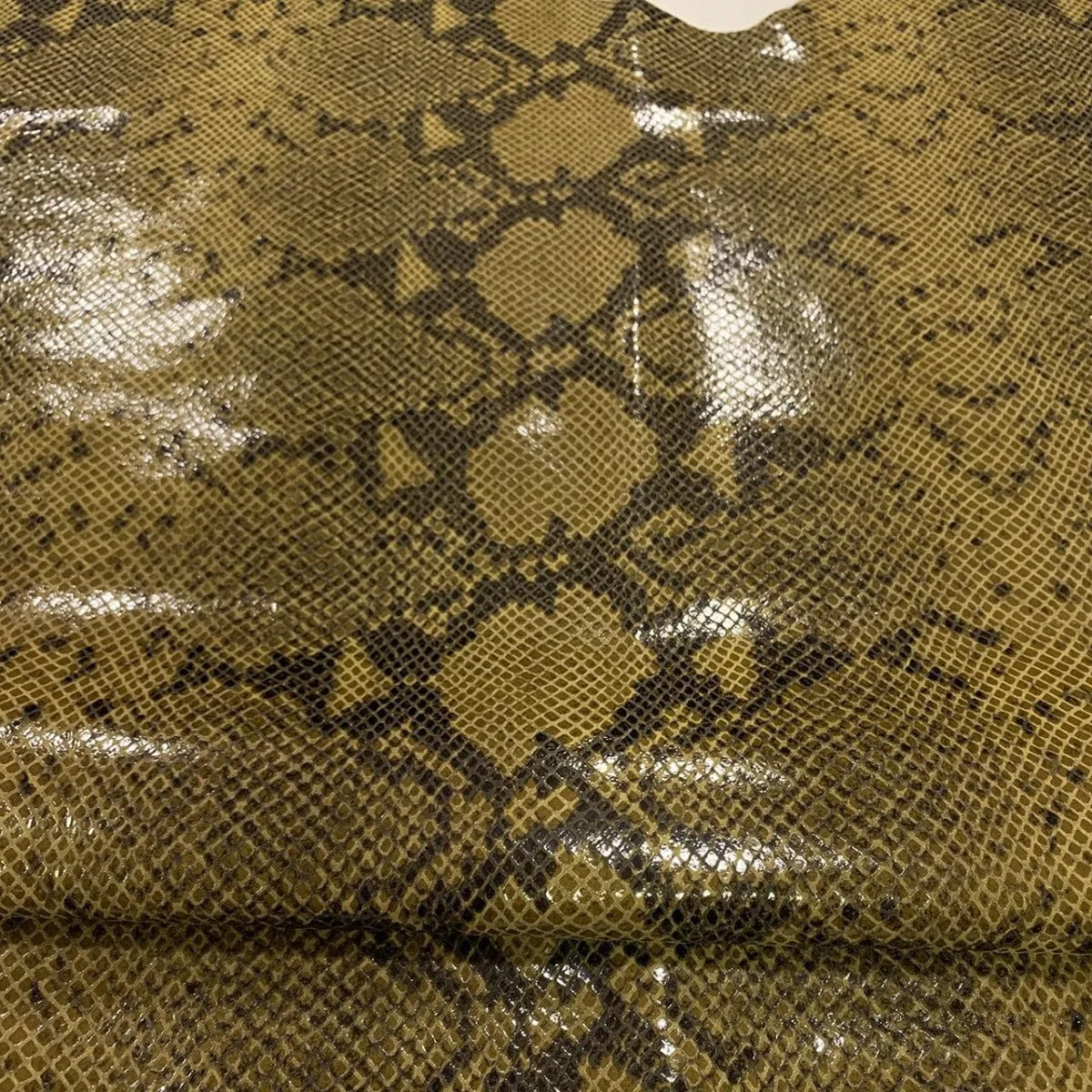 Khaki Python Snake Print