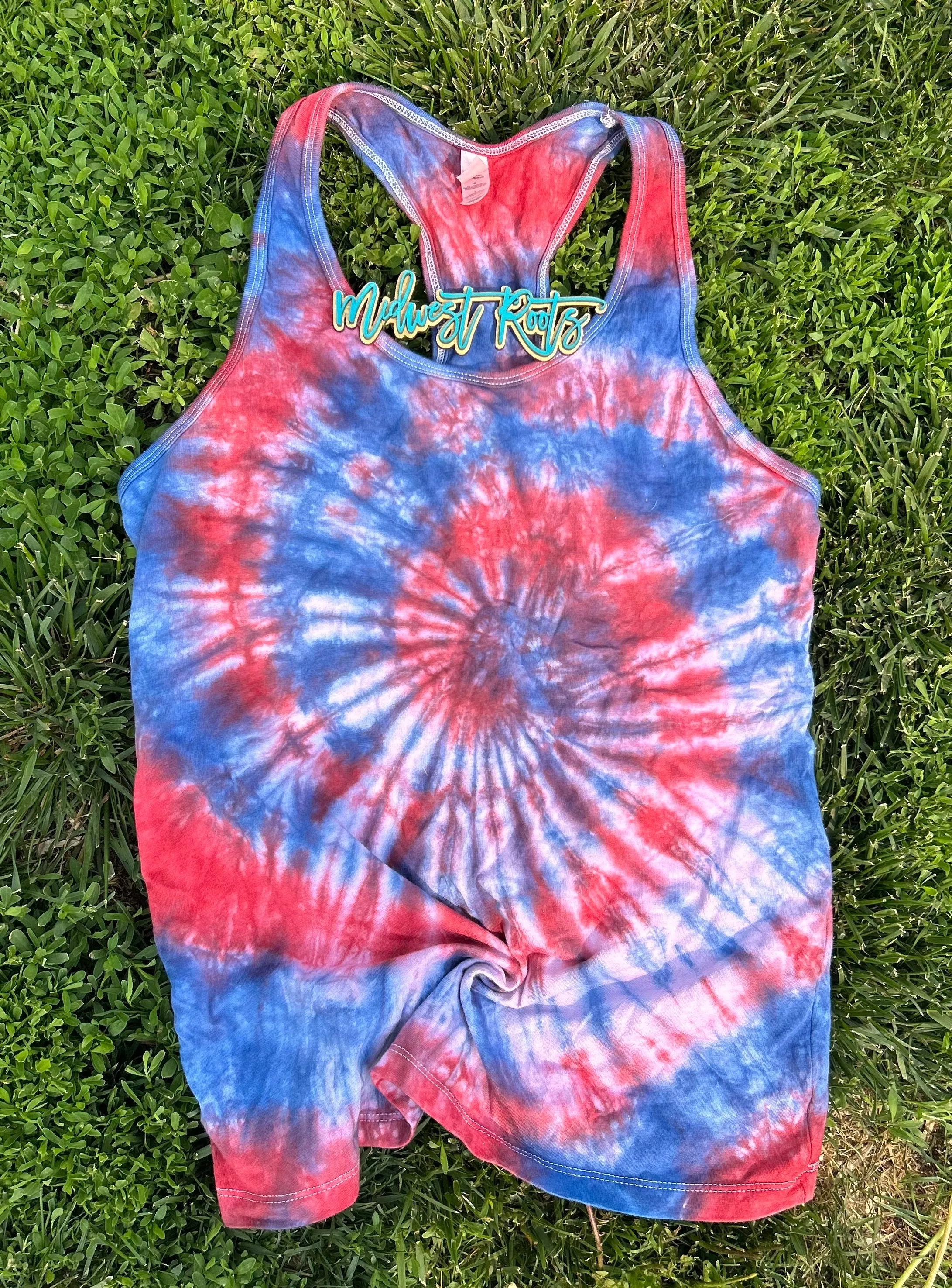 Kids Custom Tie Dye Blank Top