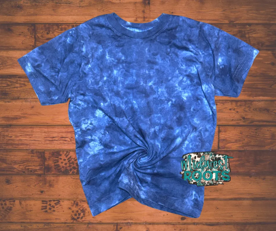 Kids Custom Tie Dye Blank Top