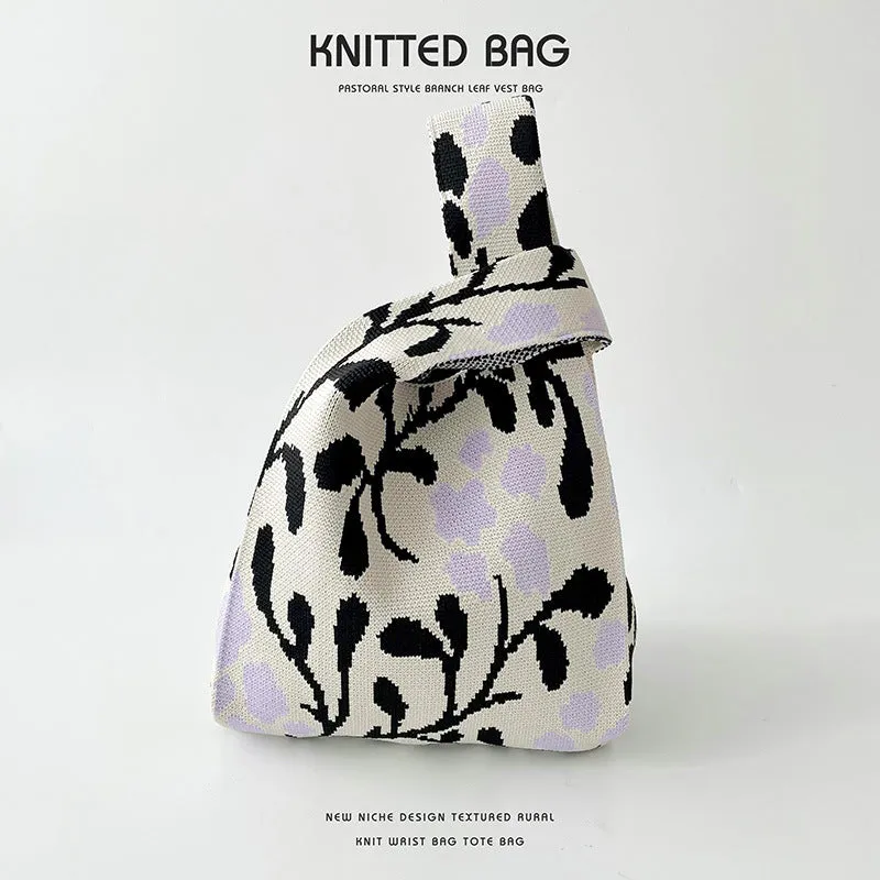 Knitted Bag - Bloom