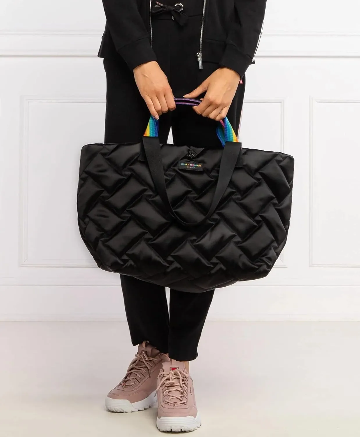 Kurt Geiger London Quilted Shopper